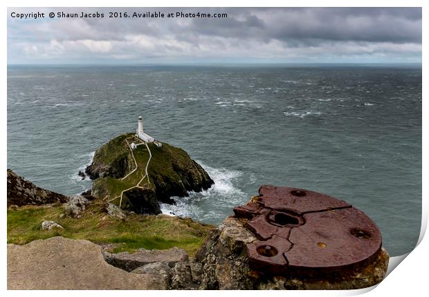 South Stack Lighthouse  Print by Shaun Jacobs