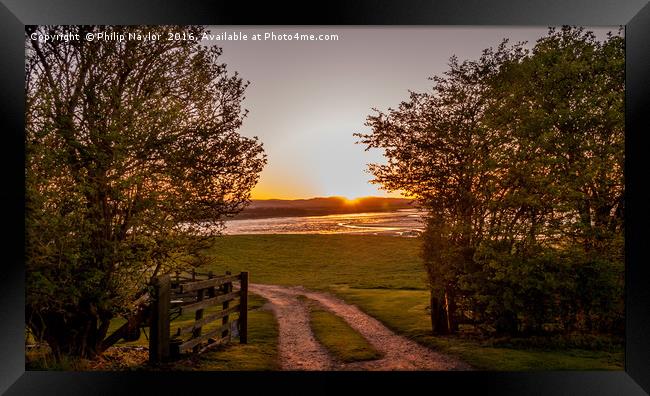 Gates of Heaven.......... Framed Print by Naylor's Photography