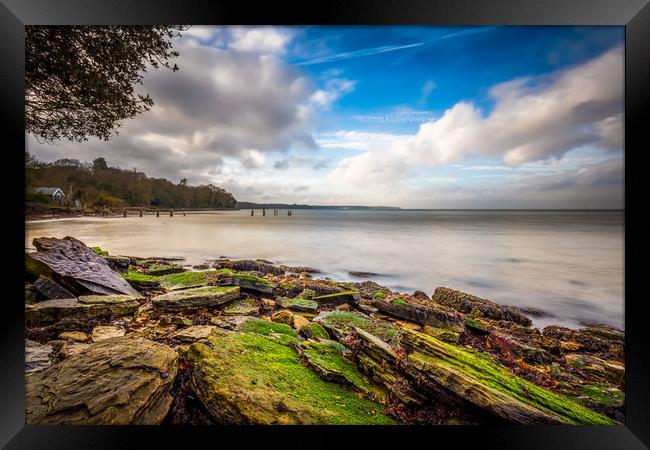 Players Beach #3 Framed Print by Wight Landscapes