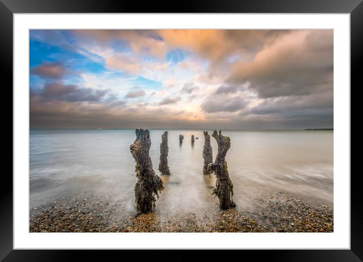 Ryde House Jetty #2 Framed Mounted Print by Wight Landscapes