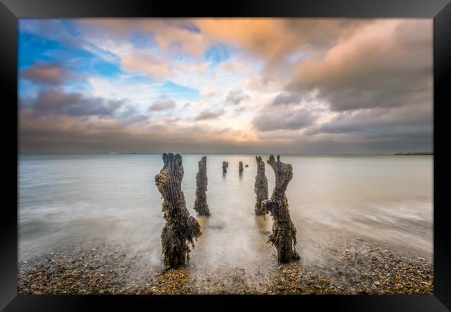 Ryde House Jetty #2 Framed Print by Wight Landscapes