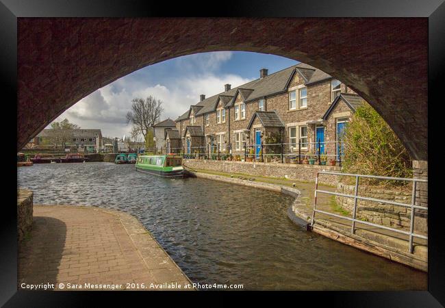 Monmouthshire and Brecon Canal Framed Print by Sara Messenger