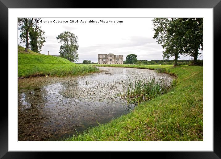 Lyveden New Bield Framed Mounted Print by Graham Custance