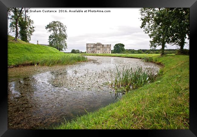 Lyveden New Bield Framed Print by Graham Custance