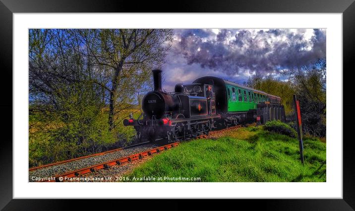 Kent and East Sussex Railway  Framed Mounted Print by Framemeplease UK