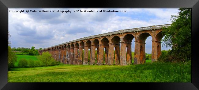 Balcombe Viaduct Pierced Piers 2 Framed Print by Colin Williams Photography