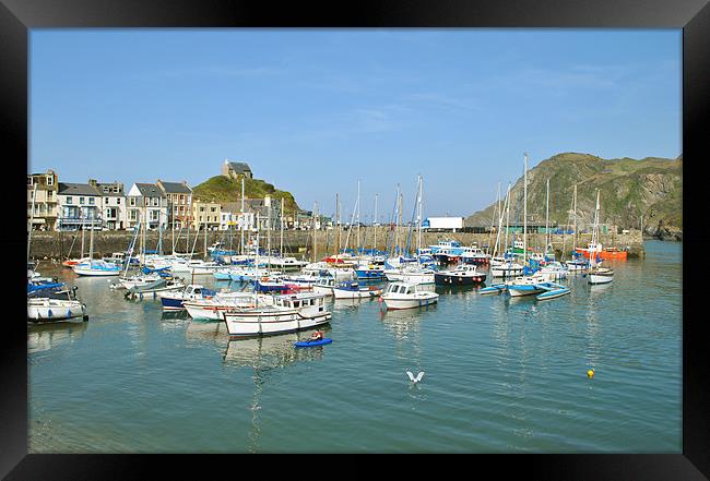 Ilfracombe Harbour, North Devon Framed Print by graham young