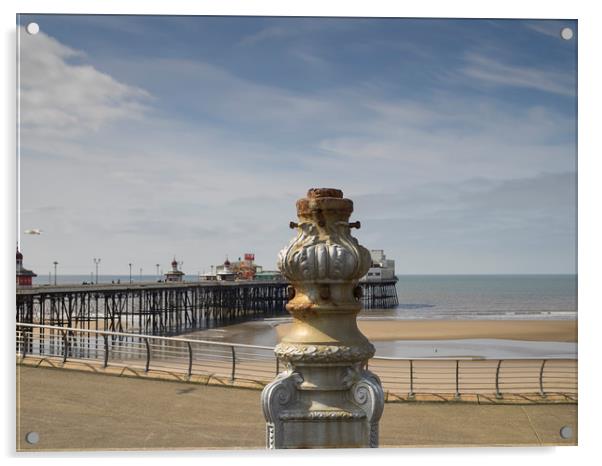 Blackpool Acrylic by Victor Burnside