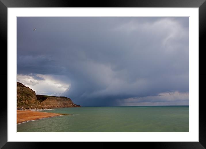 The perfect Storm Framed Mounted Print by Stephen Prosser