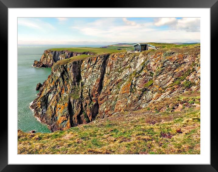 Mull of Galloway           Framed Mounted Print by Andy Smith