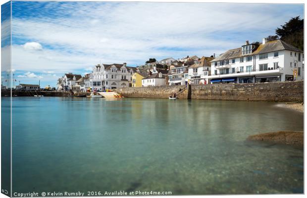 st. mawes Canvas Print by Kelvin Rumsby