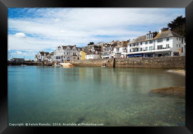 st. mawes Framed Print by Kelvin Rumsby