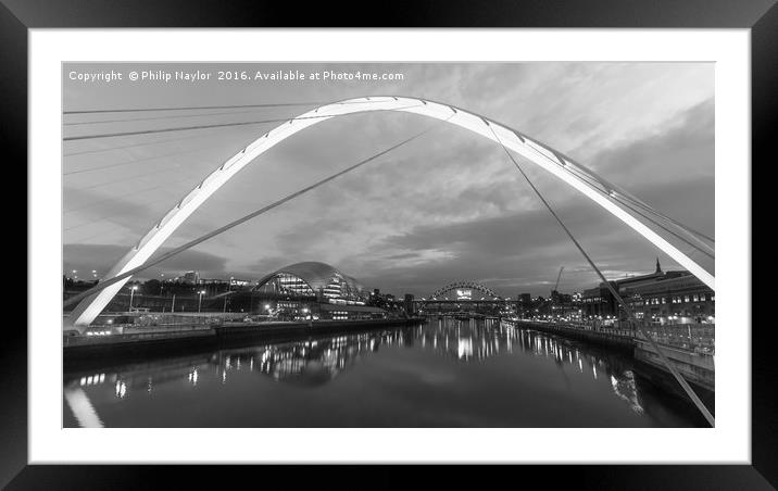  Millennium View....... Framed Mounted Print by Naylor's Photography