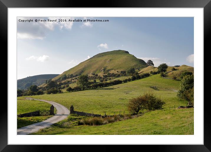 Chrome Hill Dovedale Framed Mounted Print by Kevin Round