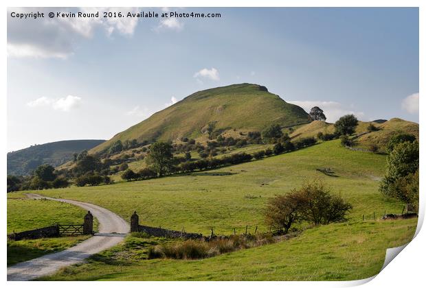 Chrome Hill Dovedale Print by Kevin Round