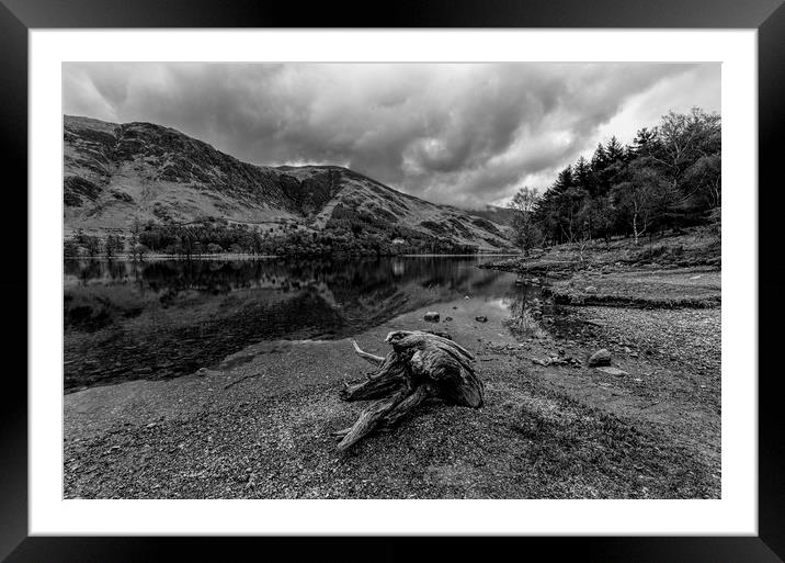 Buttermere Framed Mounted Print by John Hare