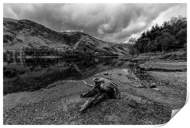 Buttermere Print by John Hare