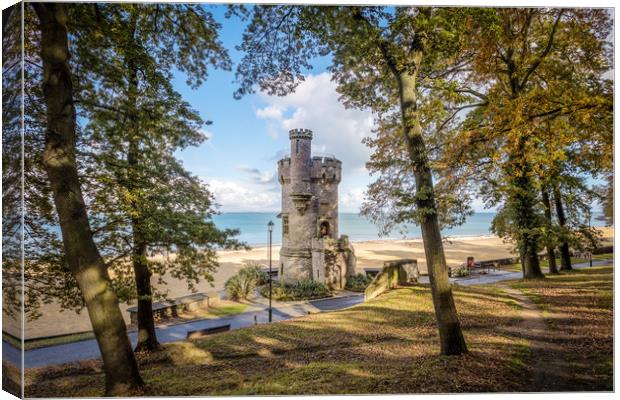 Appley Tower Ryde Isle Of Wight Canvas Print by Wight Landscapes