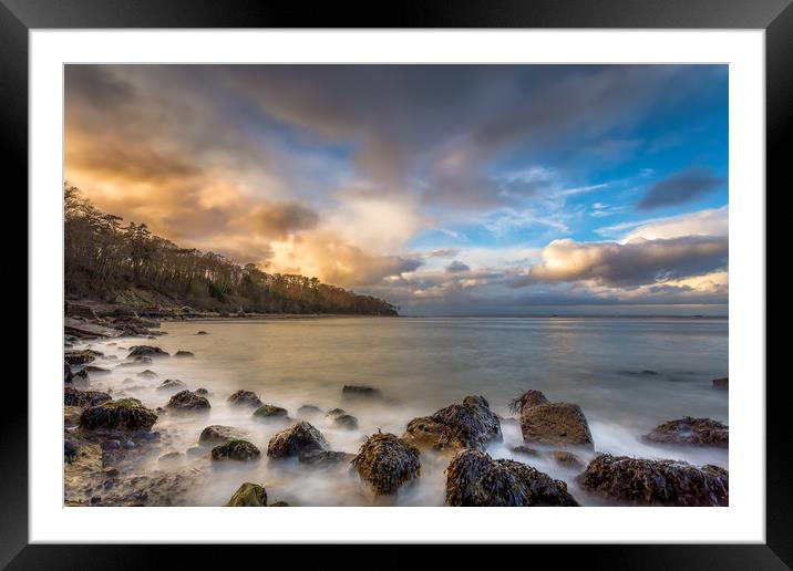 Priory Bay IsleOf Wight Framed Mounted Print by Wight Landscapes