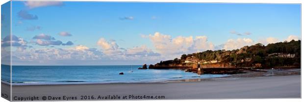 St Brelade's Bay Canvas Print by Dave Eyres