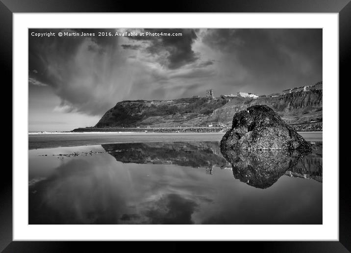 Squals over Scarborough Framed Mounted Print by K7 Photography