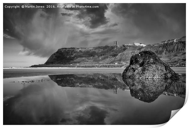 Squals over Scarborough Print by K7 Photography