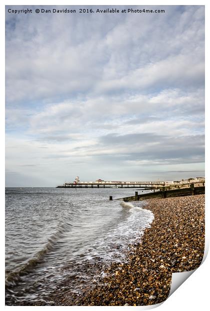 Herne Bay Pier Print by Dan Davidson