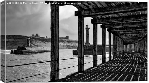 Whitby Harbour Canvas Print by K7 Photography
