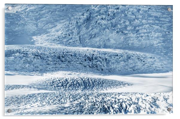 Glacier  Acrylic by Svetlana Sewell