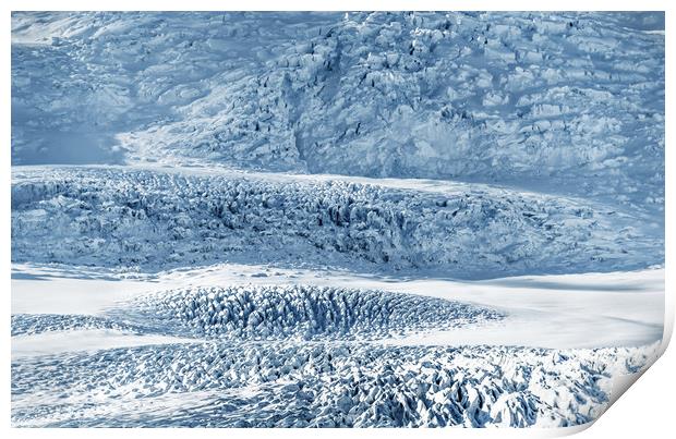 Glacier  Print by Svetlana Sewell