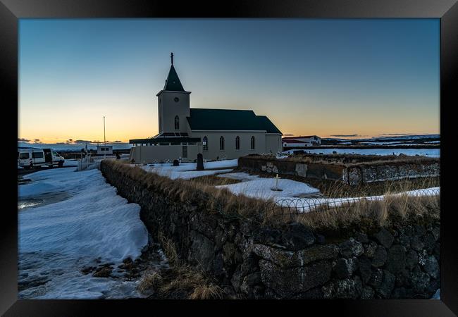 Icelandic Views Framed Print by Gail Johnson