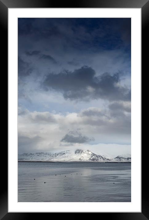 Icelandic Views Framed Mounted Print by Gail Johnson