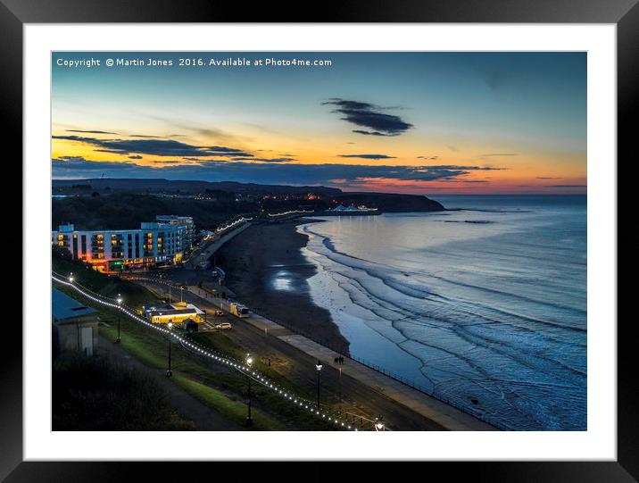 The Corner Cafe, Scarborough Framed Mounted Print by K7 Photography