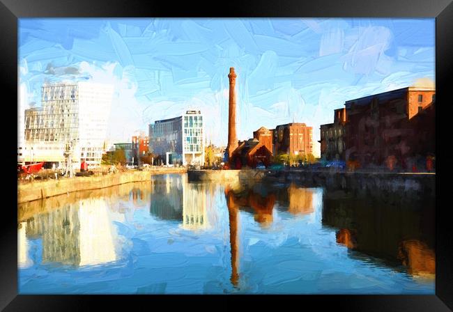 the pumphouse Framed Print by sue davies