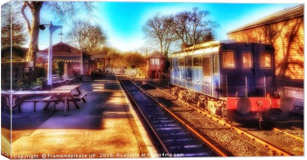 The Ford BTH at Tenterden Town  Canvas Print by Framemeplease UK