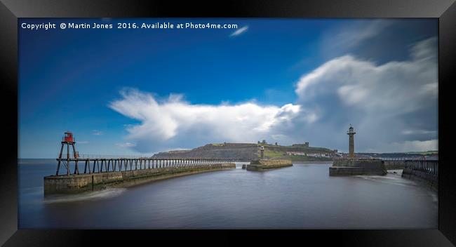 Harbour Mouth, Whitby Framed Print by K7 Photography