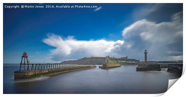 Harbour Mouth, Whitby Print by K7 Photography