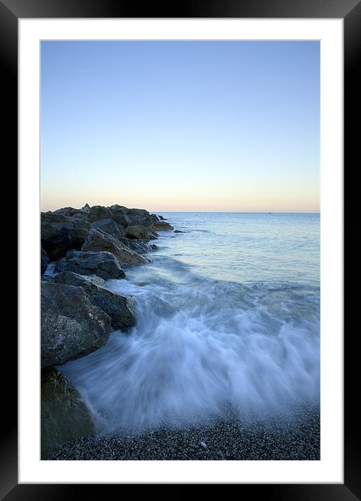 Dawn light in Italy Framed Mounted Print by Ian Middleton