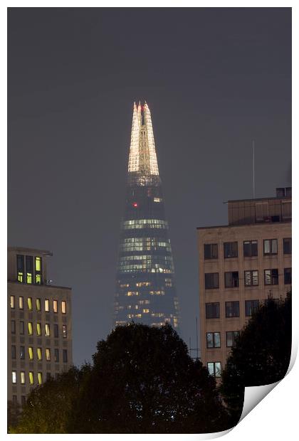The Shard   Print by chris smith