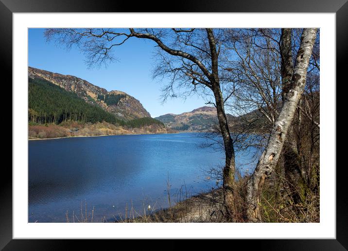 Loch Lubnaig Framed Mounted Print by David Hare