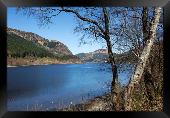 Loch Lubnaig Framed Print by David Hare