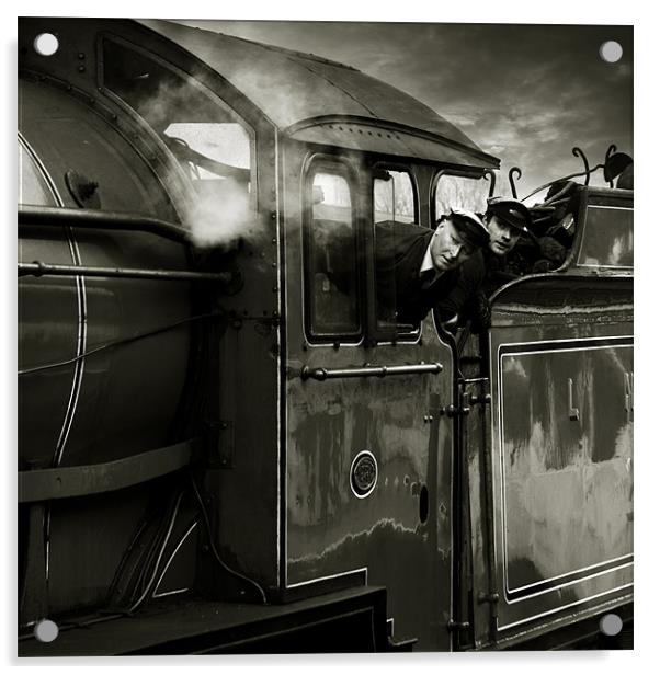 LNER D49 Class 4-4-0 No.246 Morayshire. (A) Acrylic by Reg Atkinson
