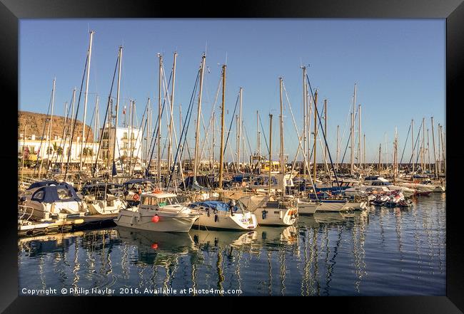 Port in the lovely fishing village........... Framed Print by Naylor's Photography