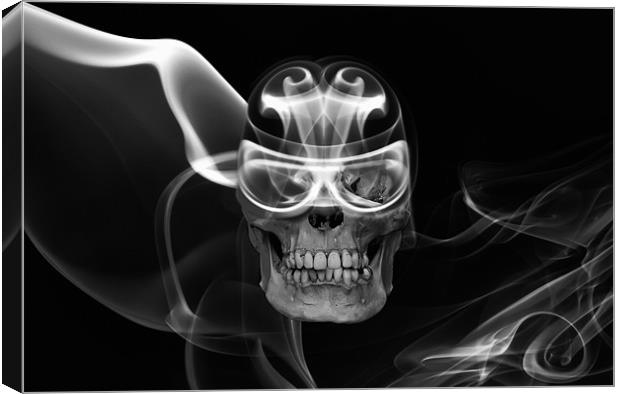 Dont Ride and Smoke Canvas Print by William AttardMcCarthy