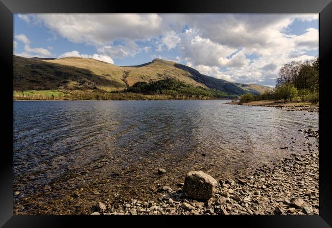 Thirlmere Framed Print by John Hare