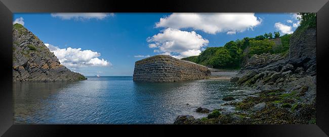 Stackpole Quay Framed Print by Mark Robson