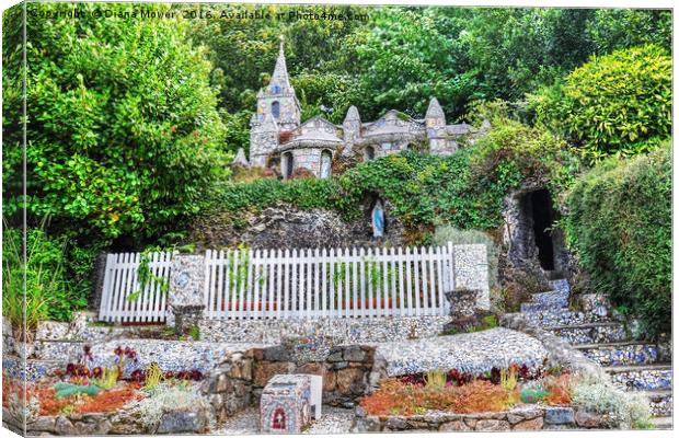 The Little Chapel Guernsey Canvas Print by Diana Mower