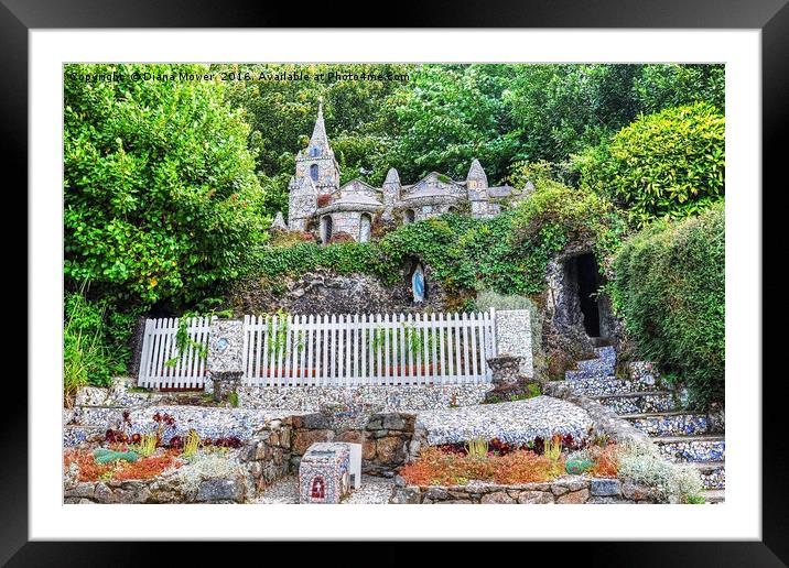 The Little Chapel Guernsey Framed Mounted Print by Diana Mower