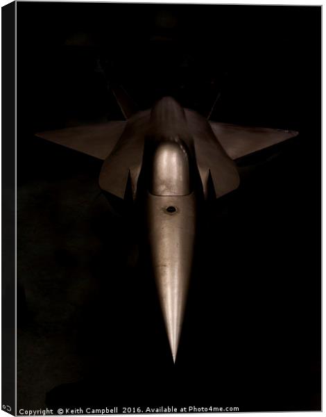 Joint Strike Fighter Canvas Print by Keith Campbell
