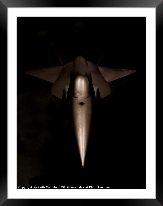 Joint Strike Fighter Framed Mounted Print by Keith Campbell